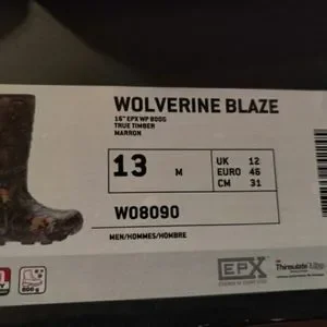 NWOT Wolverine blaze men\'s hunting boots size 13 Wolverine | Shoes | Nwot Wolverine Blaze Mens Hunting Boots  main image 3